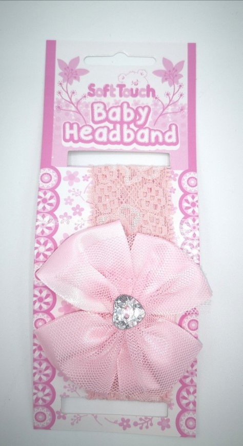 Headbands Lace and Bow HB60-P