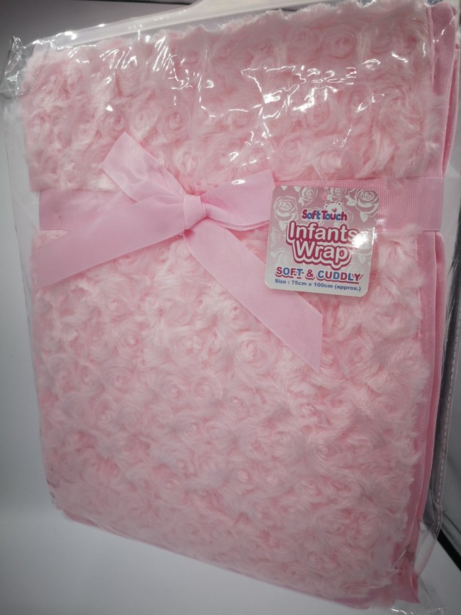 Wrap with Rosebud Design 66 -Pink