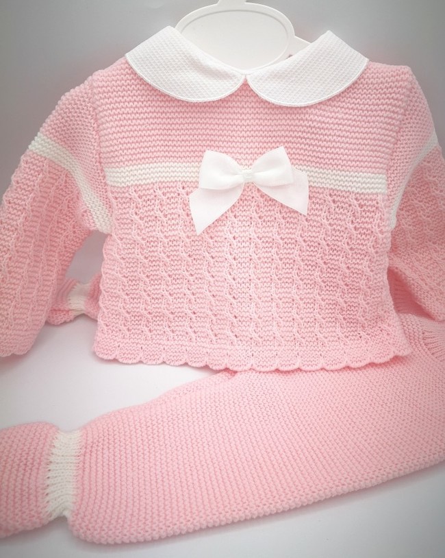 Knitted Pram Suit 1408