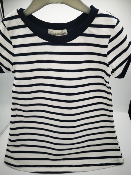 Navy Striped Tunic top