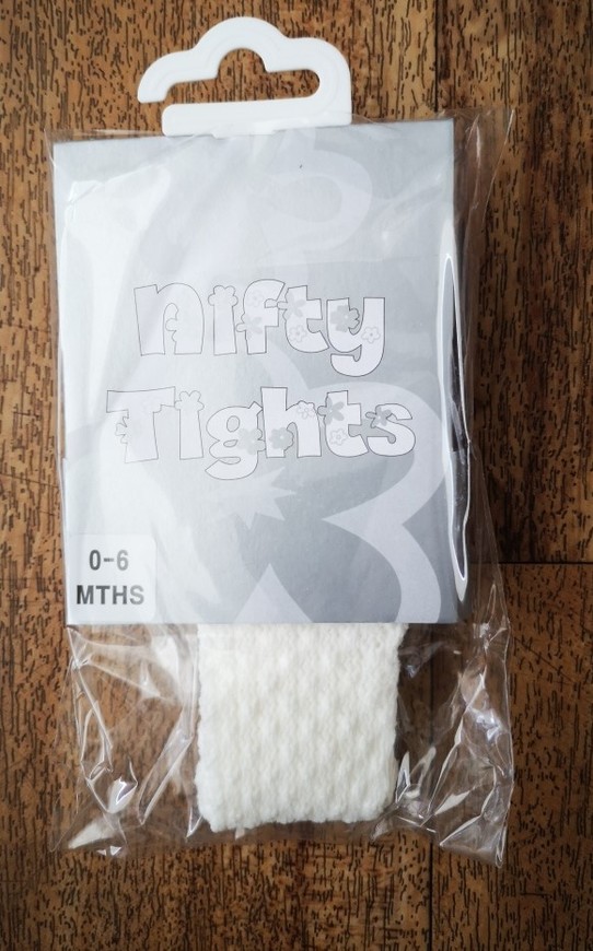 Nifty Cream Nylon Tights