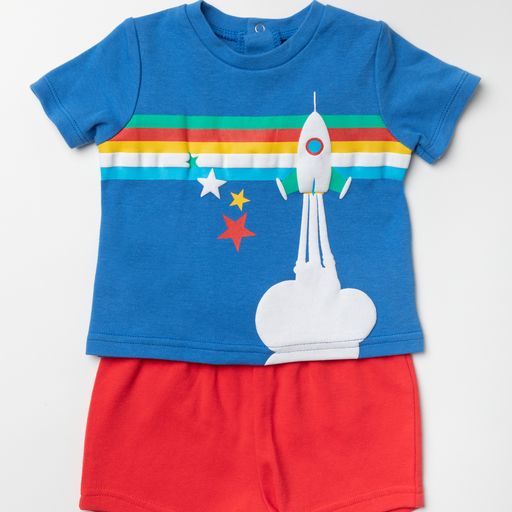 "Rocket" t-shirt and shorts set 