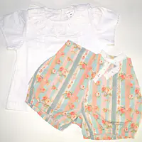 Floral design Frilly Jam Pant Set 2711 (6pcs) - Master