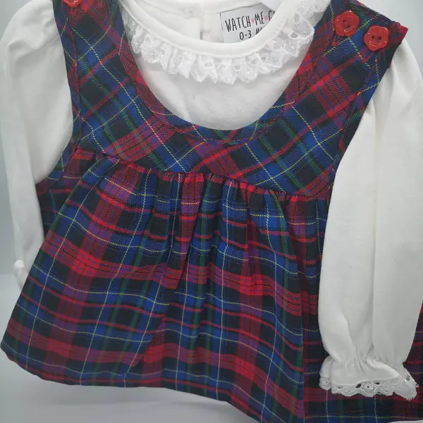 Baby Tartan Dress K1505