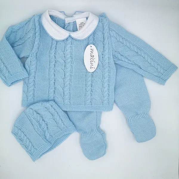  Knitted Box Set 23 Blue 