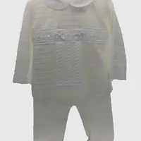 Knitted Lace top & Trouser Set 2017