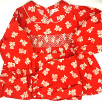 Cotton Teddy Pyjamas -smock top - Master