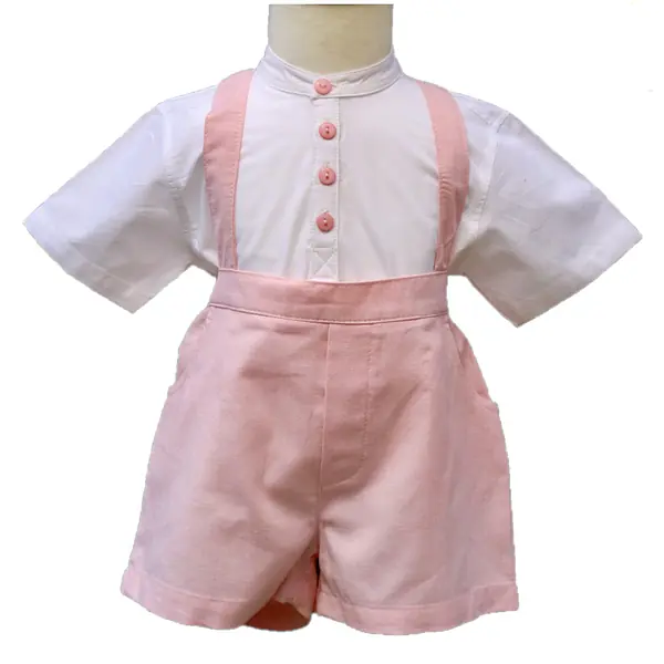 2035 Peach Shorts Set 
