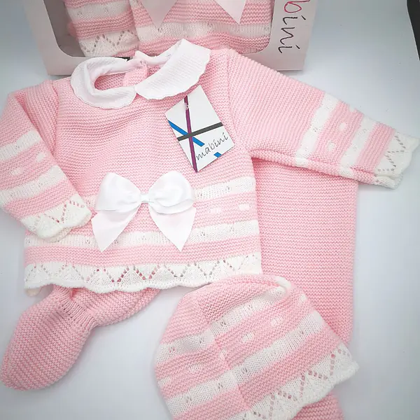 Knitted Box Set 5664 Pink