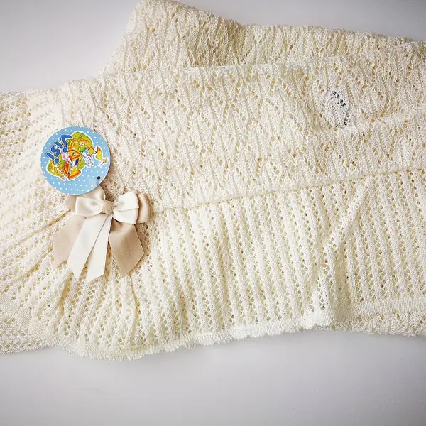 Shawl -40580-Cream & Cream