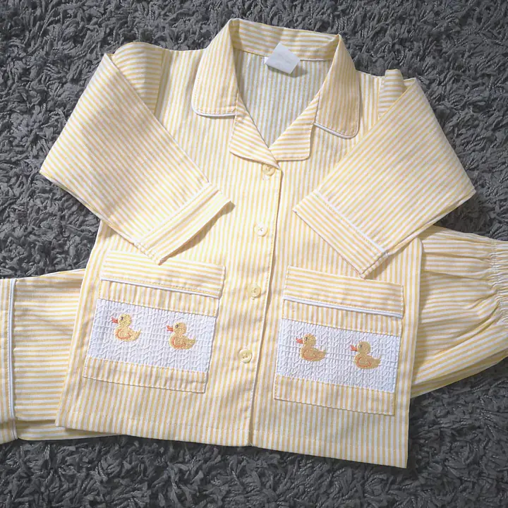 Lemon Smock Pyjamas - Ducks - Master